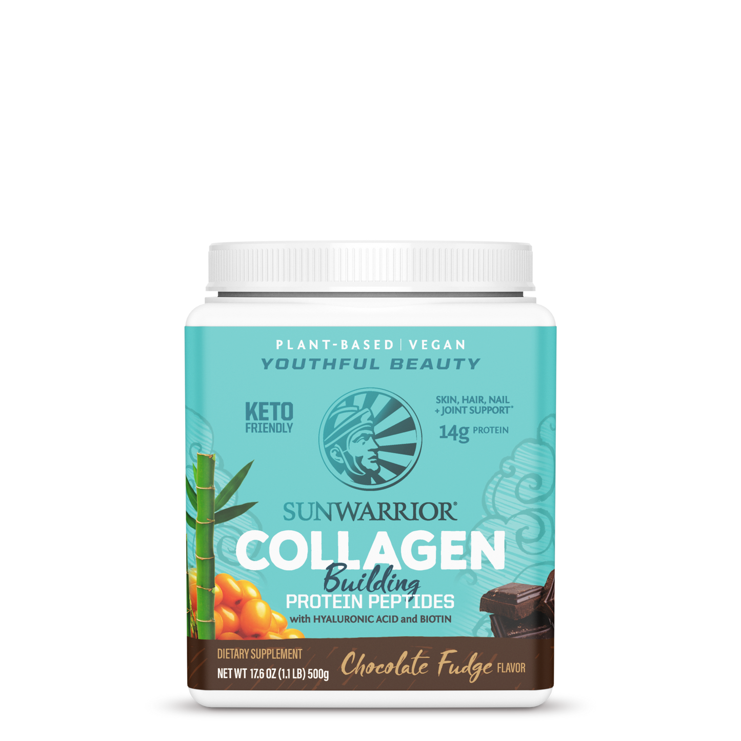 Collagen Building Protein Peptides - Chocolate Fudge Sunwarrior