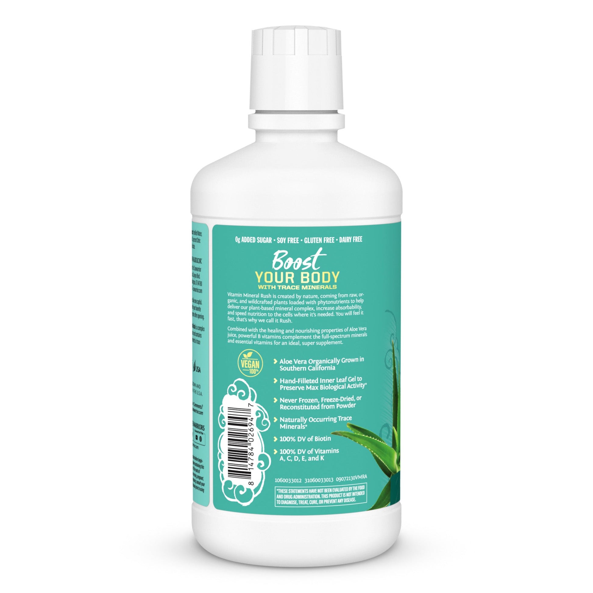 Vitamin Mineral Rush in Aloe Vera Superjuice Sunwarrior