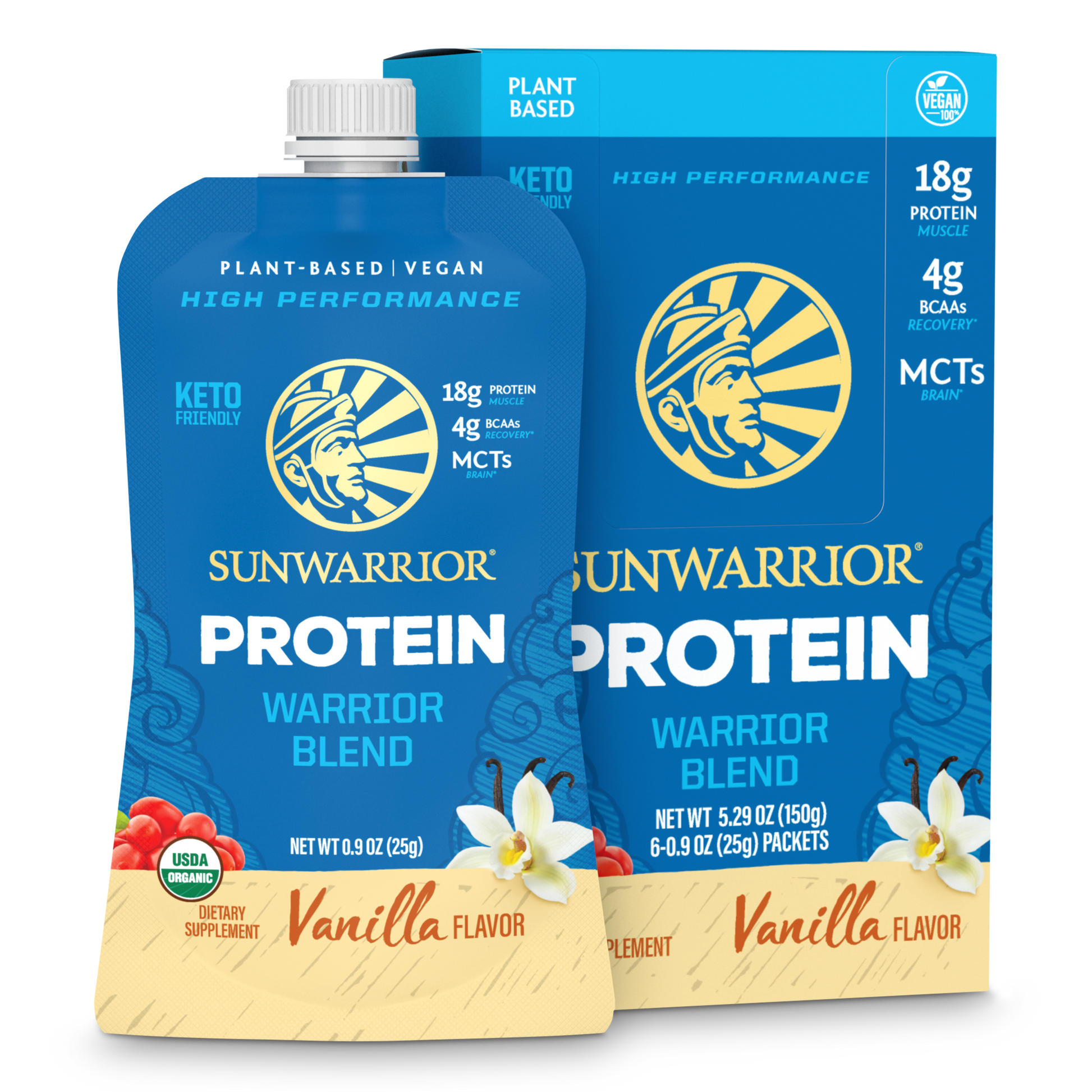 Warrior Blend Organic - Vanilla Sunwarrior