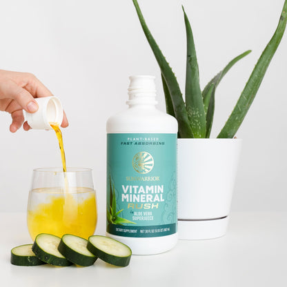 Vitamin Mineral Rush in Aloe Vera Superjuice Sunwarrior